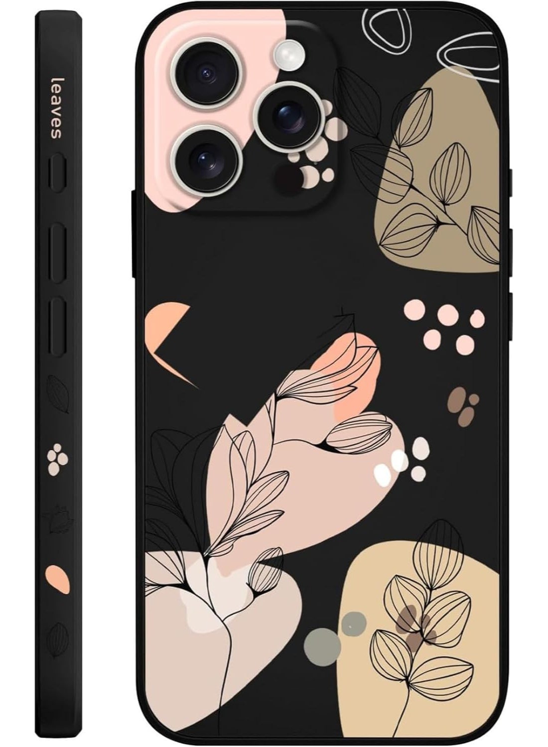 فكرة Fekra iPhone 14 Pro Max Case Scratch Resistant Soft Slim Fit Floral
